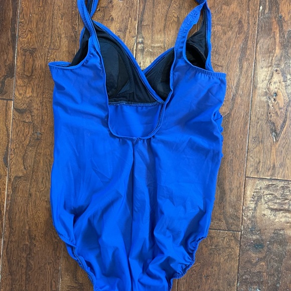 Women's Addison One Piece Swimsuit Trim Shaper Swimsuit Cobalt blue size 16 - Picture 4 of 10